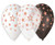 Set 6 baloane latex 30 cm - Stelute aurii