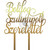Cake topper Boldog szlinapot szeretettel