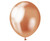 Set 50 baloane latex 30 cm - Cupru Metalic
