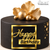 Topper frontal tort Happy Birthday – HBD01 – 8,5 × 7,5 cm, 1, tomvalk.ro