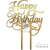 Topper tort Happy Birthday – HBD-P04 – 13,5 cm, 1, tomvalk.ro