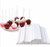 Set 50 betisoare acadele, lollipops, reutilizabile, termo-rezistente, Albe - 10 cm - T090089