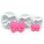 Set 3 decupatoare cu embosator - Fundite