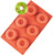 Forma din silicon donuts - 6 cavitati