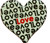 Decoratiuni din ciocolata - Inima Love KLP 016 - cutie 288 buc