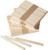 Set 50 betisoare inghetata, lemn - 11,4 cm