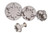 Set 4 decupatoare cu ejector - Foare instelata