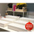 Display prajituri Alb - 45(L) x 20(l) x 12(h) cm