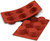 Forma Silicon pentru briose 6 alveole - XH-12, 1, tomvalk.ro