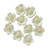Decoratiuni comestibile din zahar - set 20 Flori de iasomie - ALB, 1, tomvalk.ro