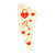 Decoratiuni din ciocolata - Fildes decor romantic - cutie 160 buc