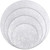 Cake drum rotund Argintiu- 25 cm - pachet 5 buc.