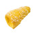 Cannoli conici mignon Limone/foitaj cannoli conic cu aroma de lamaie si decor din cristale de zahar/lung.65 mm - 120 buc - Orma Italia