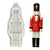Mulaj din silicon - Nutcracker Soldier - 3D