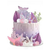 Set decor tort  Sirene - 22 piese - T090596