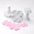 Set 3 decupatoare cu ejector Flori cu 4 petale T05004 pentru fondant și pastă de zahăr