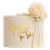 Topper tort fără piciorușe „Bride to Be” BTB06