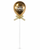 Topper balon 3d, Auriu, 1, tomvalk.ro