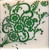 Decoratiuni din ciocolata - patrat decor floral 2- cutie 288 buc