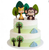 Set decor tort Animale Safari - T090686, 1, tomvalk.ro