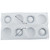 Formă silicon sfere cu 8 alveole  mingi 3D  30  18,5 cm