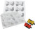 Forma de silicon Fundite - 6 alveole