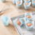 Set 200 chese Tulip - Albastru deschis, 2, tomvalk.ro