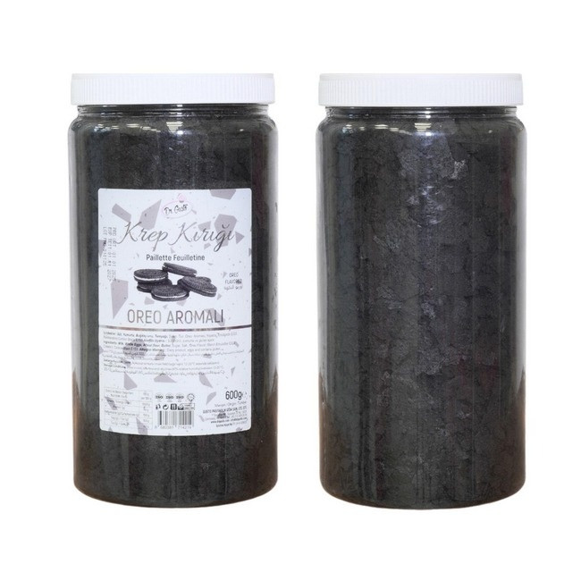 Fulgi crocanți / Paillet Feuilletine cu aromă de Oreo, 600 g Dr. Gusto