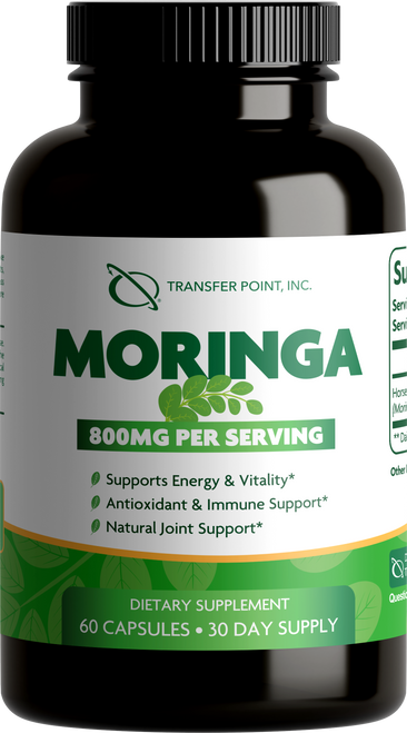 Moringa (Moringa oleifera), Miracle Tree, Horseradish Tree, 60 capsules
