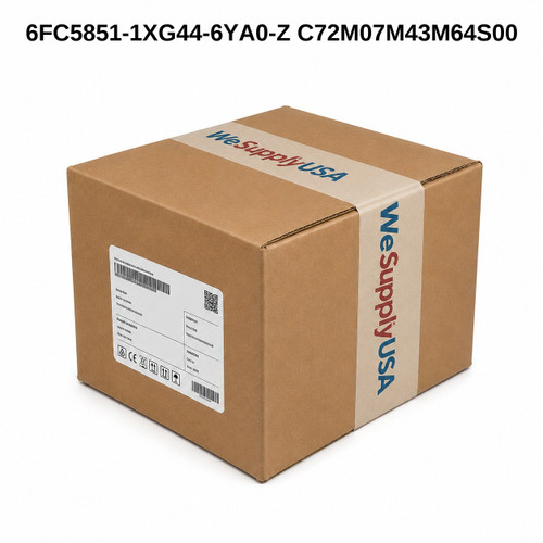 Siemens 6FC5851-1XG44-6YA0-Z C72M07M43M64S00 (New Surplus)