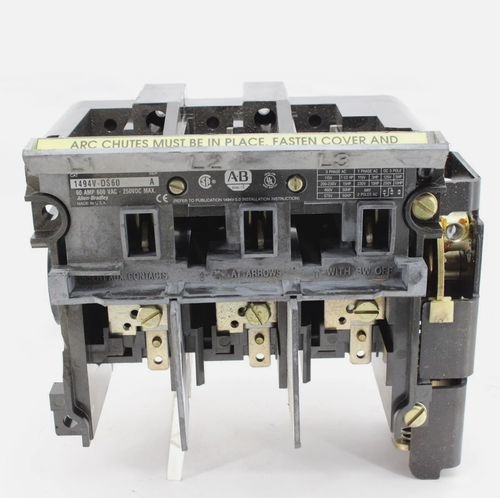 Allen-Bradley 1494V-DS60 1494 Disconnect Switch (New Surplus)