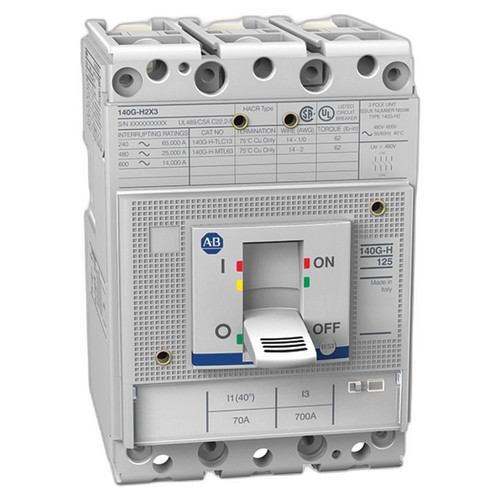 Allen-Bradley 140G-H2C3-C50 140G High Capacity MPCB New Surplus