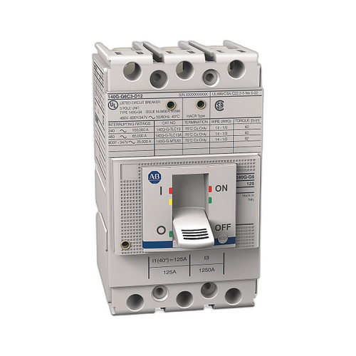 Allen-Bradley 140G-J15F4-D11 140G High Capacity MPCB New Surplus