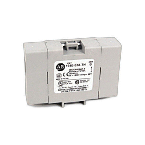 Allen-Bradley 194E-E63-TN 194 Thermal Overload Relay