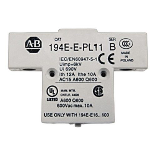 Allen-Bradley 194E-E-PL11 194 Thermal Overload Relay