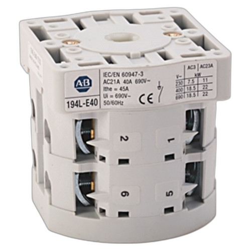Allen-Bradley 194L-E40-1752 194 Thermal Overload Relay
