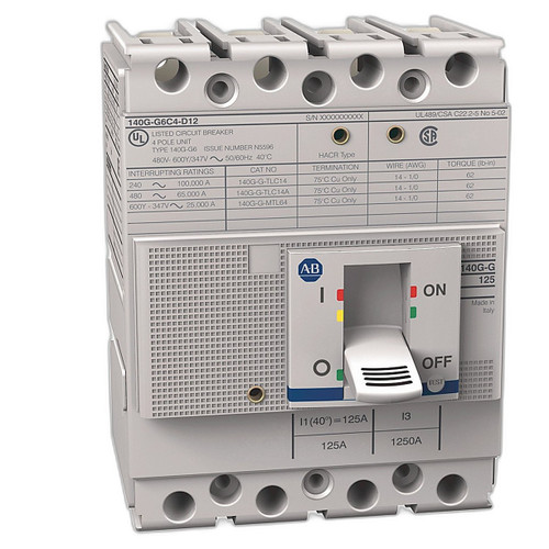 Allen-Bradley 140G-G3C4-D12 140G High Capacity MPCB