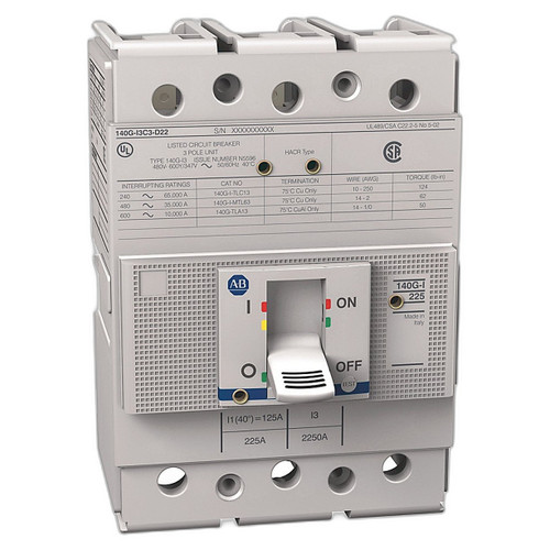 Allen-Bradley 140G-I3C3-D11 140G High Capacity MPCB