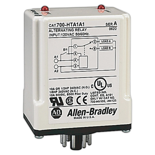 Allen-Bradley 700-HTF12100SU120 700H Control Relay