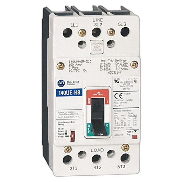 Allen-Bradley 140U-H2C3-C40 140U UL MPCB New Surplus