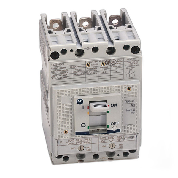 Allen-Bradley 140G-H6F3-D10-AA 140G High Capacity MPCB New Surplus