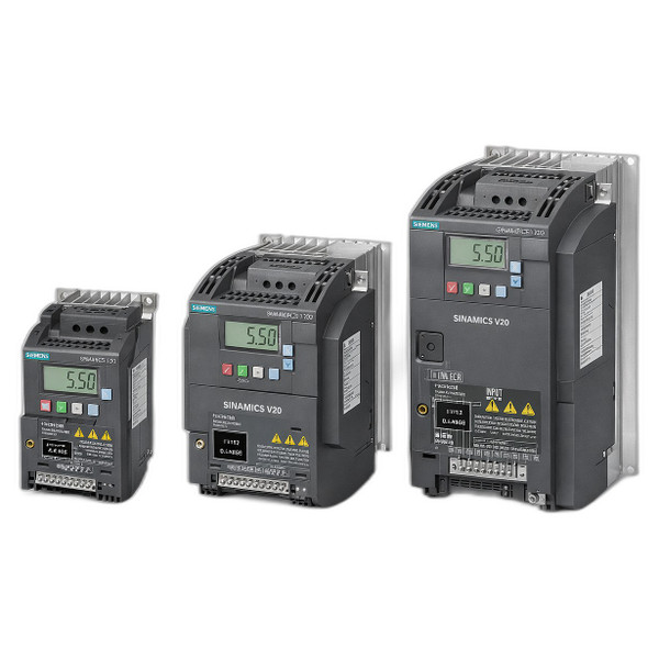 Siemens 6SL3210-5BB17-5UV0 SINAMICS V20 Drive New Surplus