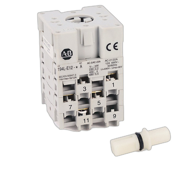 Allen-Bradley 194L-E12-4512 194 Thermal Overload Relay