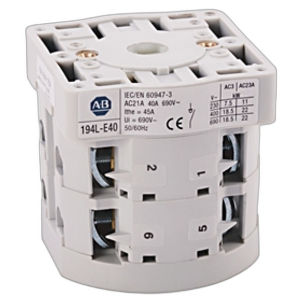 Allen-Bradley 194L-E40-1754 194 Thermal Overload Relay