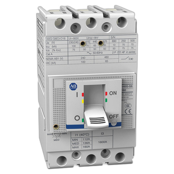 Allen-Bradley 140G-G2E3-D16 140G High Capacity MPCB