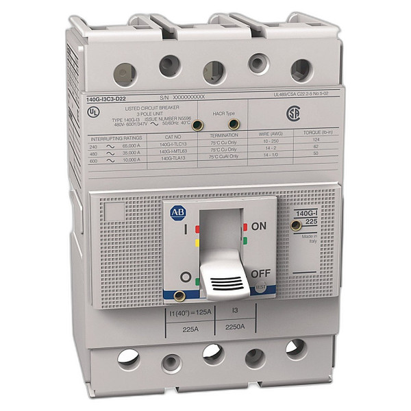 Allen-Bradley 140G-I3C3-D11 140G High Capacity MPCB
