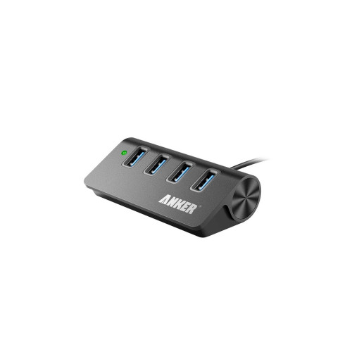 Anker USB Hub 3.0 4-Port Aluminum Black 