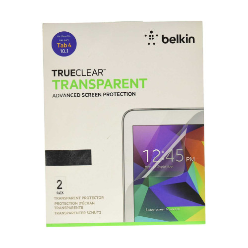 Belkin TruClear Screen Protector for Samsung Galaxy Tab 4 10.1 2 Pack