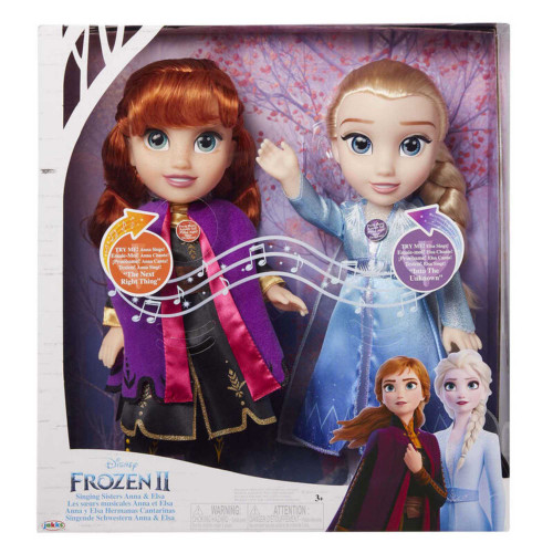 Disney Frozen II Singing Sisters Anna & Elsa Dolls