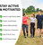 3DActive 3DFitBud 3D Pedometer Walking with Clip and Lanyard - White